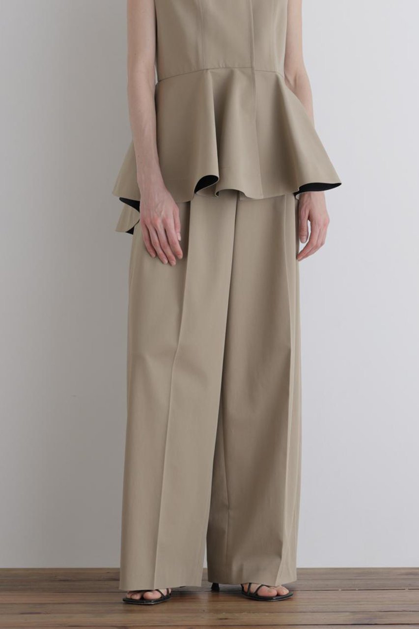 【ル フィル/LE PHIL】のクリアツイルカーブワイドパンツ 人気、トレンドファッション・服の通販 founy(ファニー) ファッション Fashion レディースファッション Fashion for Women パンツ Pants & Trousers スタンダード Standard, Basic ストレッチ Stretch, Stretchy Fabric ツイル Twist, Twisted Detail バランス Balance, Style Balance フォルム Silhouette, Form ボトム Bottoms, Lower Wear ワイド Wide, Wide Fit エレガント 上品 Elegant other-2|ID: prp329100004894585 ipo3291000000036588511