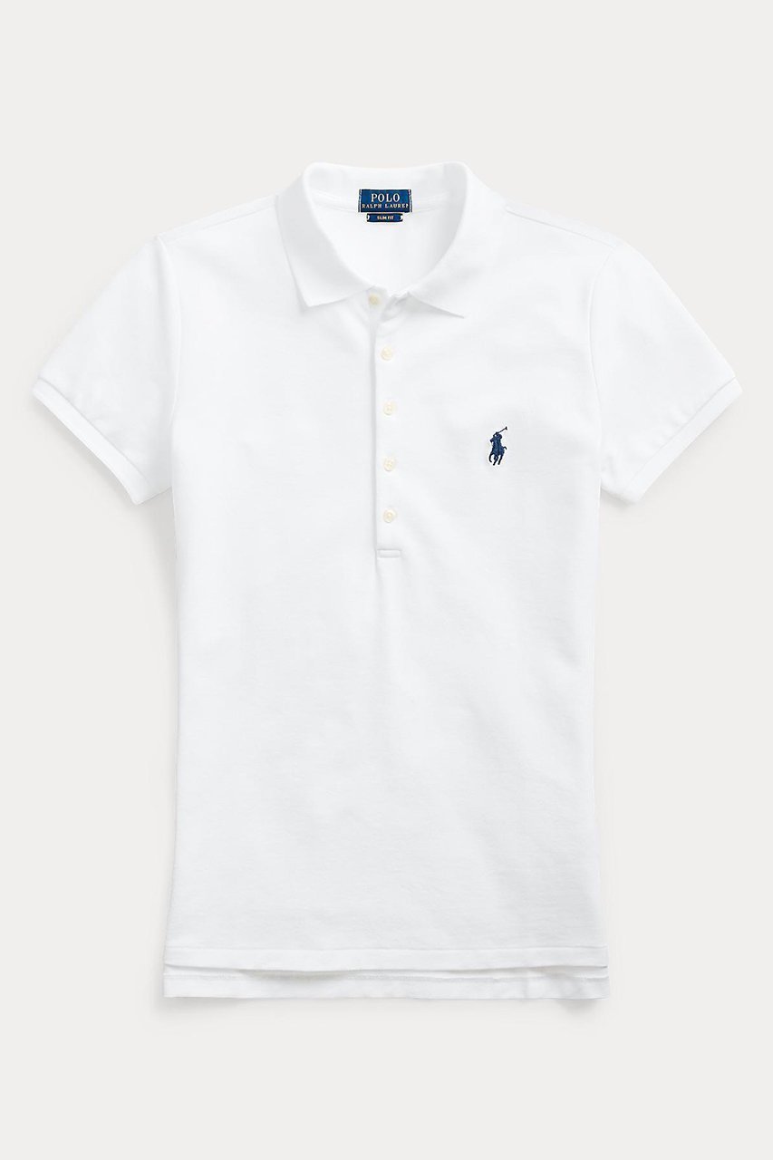 【ラルフローレン/RALPH LAUREN】の【POLO RALPH LAUREN】スリム フィット ストレッチ ポロシャツ 大人の最旬トレンドファッション＆コーディネート founy(ファウニー) 　ファッション　Fashion　レディースファッション　Fashion for Women　トップス・カットソー　Cut & Sew Tops　シャツ・ブラウス・オフィスカジュアル　Elegant Blouses & Button-Ups　ポロシャツ・きれいめカジュアル　Smart-Casual Polo Tops　ストレッチ　Stretch, Stretchy Fabric　スポーティ　Sporty, Casual Athletic　スリム　Slim, Slim Fit　バランス　Balance, Style Balance　フィット　Fit, Slim Fit　ポロシャツ　Polo Shirt, Collared Tee　メッシュ　Mesh, Net Fabric　エレガント 上品　Elegant　 other-1|ID: prp329100004894587 ipo3291000000036895941