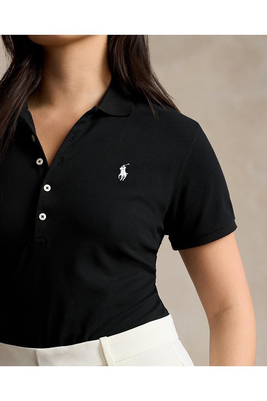 【ラルフローレン/RALPH LAUREN】の【POLO RALPH LAUREN】スリム フィット ストレッチ ポロシャツ 大人の最旬トレンドファッション＆コーディネート founy(ファウニー) 　ファッション　Fashion　レディースファッション　Fashion for Women　トップス・カットソー　Cut & Sew Tops　シャツ・ブラウス・オフィスカジュアル　Elegant Blouses & Button-Ups　ポロシャツ・きれいめカジュアル　Smart-Casual Polo Tops　ストレッチ　Stretch, Stretchy Fabric　スポーティ　Sporty, Casual Athletic　スリム　Slim, Slim Fit　バランス　Balance, Style Balance　フィット　Fit, Slim Fit　ポロシャツ　Polo Shirt, Collared Tee　メッシュ　Mesh, Net Fabric　エレガント 上品　Elegant　other-8|ID: prp329100004894587 ipo3291000000036895951