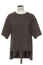 【オブリオ/AUBRIOT】のハイツイストジャージ 人気、トレンドファッション・服の通販 founy(ファニー) ファッション Fashion レディースファッション Fashion for Women トップス・カットソー Cut & Sew Tops シャツ・ブラウス・オフィスカジュアル Elegant Blouses & Button-Ups ロングTシャツ・Tシャツ Longline T-Shirts & Tees カットソー・ベーシックTシャツ Cut-and-Sewn Tops / Stretch Tees & Basics ショート Short, Short Length スリーブ Sleeve, Long Sleeve / Short Sleeve バランス Balance, Style Balance ヴィンテージ Vintage Style 新作・新入荷 New Arrivals / New In thumbnail ブラウン|ID: prp329100004894594 ipo3291000000036588589