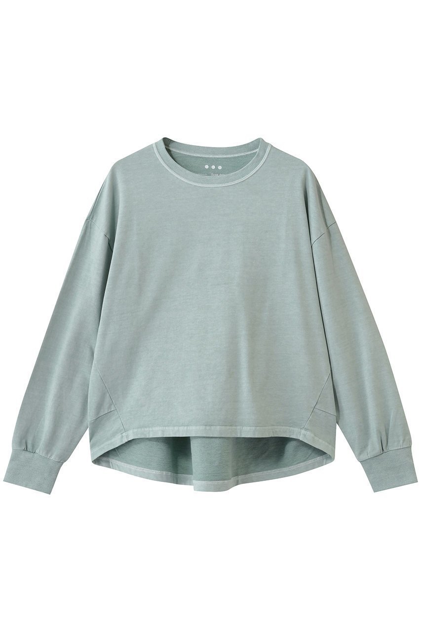 【スリー ドッツ/three dots】のピグメントダイ ラグランスウェット インテリア・キッズ・メンズ・レディースファッション・服の通販 founy(ファニー) ファッション Fashion レディースファッション Fashion for Women トップス・カットソー Cut & Sew Tops シャツ・ブラウス・オフィスカジュアル Elegant Blouses & Button-Ups レディースパーカー・カジュアルフーディー Casual Hoodies & Sweatshirts ロングTシャツ・Tシャツ Longline T-Shirts & Tees スウェット・クルーネックトップス Sweatshirts & Crewnecks / Relaxed Fit Sweat Tops カットソー・ベーシックTシャツ Cut-and-Sewn Tops / Stretch Tees & Basics シンプル Simple, Minimal スウェット / スエット Sweatshirt, Sweatwear ヘムライン Hemline, Bottom Cut ボトム Bottoms, Lower Wear 新作・新入荷 New Arrivals / New In セージ|ID: prp329100004894595 ipo3291000000036588603
