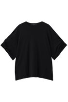 【フローレント/FLORENT】のオーガニックコットン ギャザースリーブTシャツ ブラック|ID:prp329100004894599