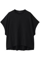 【フローレント/FLORENT】の裏毛ハイツイストコットン ストレッチトップス ブラック|ID:prp329100004894600