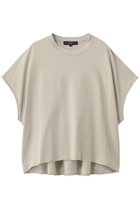 【フローレント/FLORENT】の裏毛ハイツイストコットン ストレッチトップス ベージュ|ID:prp329100004894600