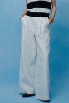 【アルアバイル/allureville】の【LOULOU WILLOUGHBY】NALYA リネンストレッチワイドパンツ 人気、トレンドファッション・服の通販 founy(ファニー) ファッション Fashion レディースファッション Fashion for Women パンツ Pants & Trousers おすすめ Recommended / Our Picks シンプル Simple, Minimal セットアップ Set-Up, Coordinated Outfit トレンド Trend, Trending Now ファブリック Fabric, Textile プリント Print, Printed Pattern 再入荷 Restock / Back in Stock 夏 Summer thumbnail ホワイト|ID: prp329100004894622 ipo3291000000036588890