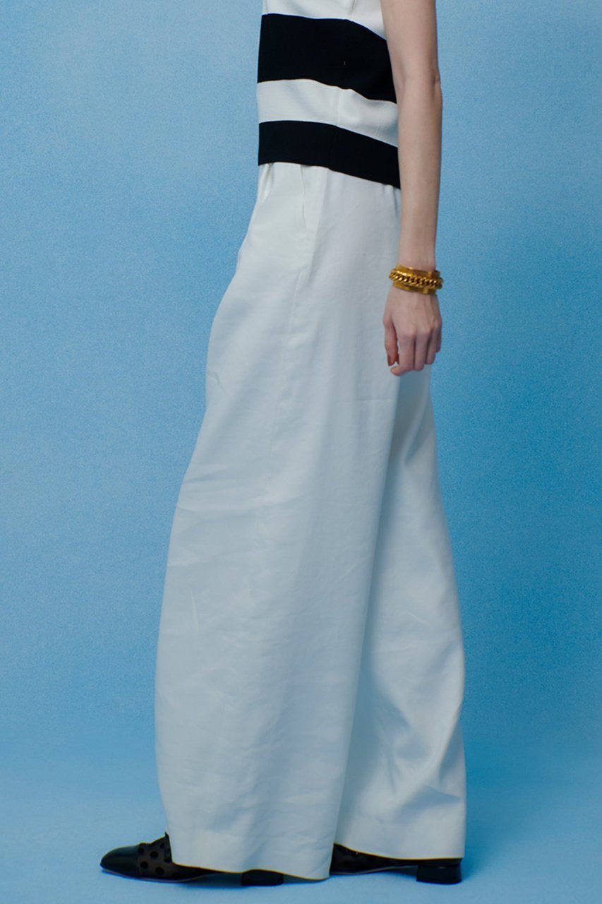 【アルアバイル/allureville】の【LOULOU WILLOUGHBY】NALYA リネンストレッチワイドパンツ 人気、トレンドファッション・服の通販 founy(ファニー) 　ファッション　Fashion　レディースファッション　Fashion for Women　パンツ　Pants & Trousers　おすすめ　Recommended / Our Picks　シンプル　Simple, Minimal　セットアップ　Set-Up, Coordinated Outfit　トレンド　Trend, Trending Now　ファブリック　Fabric, Textile　プリント　Print, Printed Pattern　再入荷　Restock / Back in Stock　夏　Summer　other-5|ID: prp329100004894622 ipo3291000000036588895