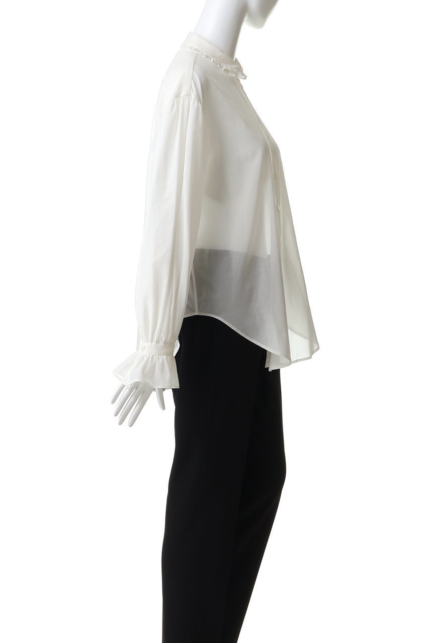 【ビリティス ディセッタン/Bilitis dix-sept ans】のボイルリラックスブラウス 人気、トレンドファッション・服の通販 founy(ファニー) ファッション Fashion レディースファッション Fashion for Women トップス・カットソー Cut & Sew Tops シャツ・ブラウス・オフィスカジュアル Elegant Blouses & Button-Ups スリーブ Sleeve, Long Sleeve / Short Sleeve フェミニン Feminine, Girly フリル Frill, Ruffle ボトム Bottoms, Lower Wear ロング Long, Long-Length other-3|ID: prp329100004894629 ipo3291000000036615089