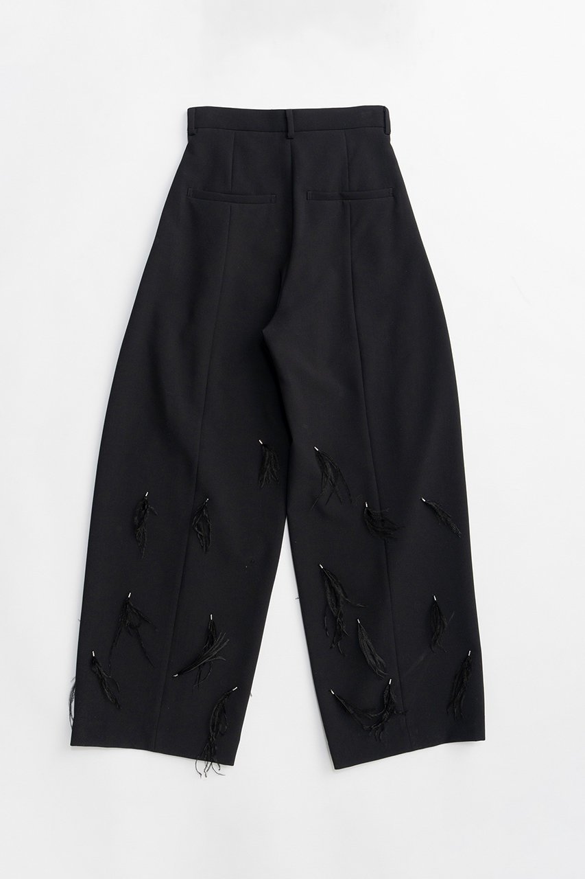 【メゾンスペシャル/MAISON SPECIAL】のFeather Tuck Pants/フェザータックパンツ 大人の最旬トレンドファッション＆コーディネート founy(ファウニー) 　ファッション　Fashion　レディースファッション　Fashion for Women　パンツ　Pants & Trousers　フェザー　Feather, Feather Detail　ロング　Long, Long-Length　エレガント 上品　Elegant　other-6|ID: prp329100004894651 ipo3291000000036589184