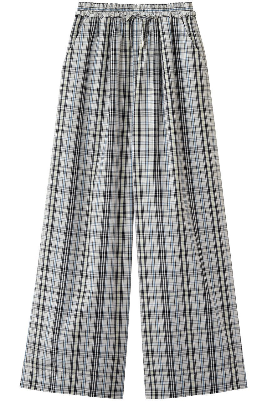 【メゾンスペシャル/MAISON SPECIAL】のMulti-Color Easy Check Pants/マルチカラーイージーチェックパンツ インテリア・キッズ・メンズ・レディースファッション・服の通販 founy(ファウニー) 　ファッション　Fashion　レディースファッション　Fashion for Women　パンツ　Pants & Trousers　チェック　Check, Plaid, Tartan　ロング　Long, Long-Length　WHT(ホワイト)|ID: prp329100004894652 ipo3291000000036589188