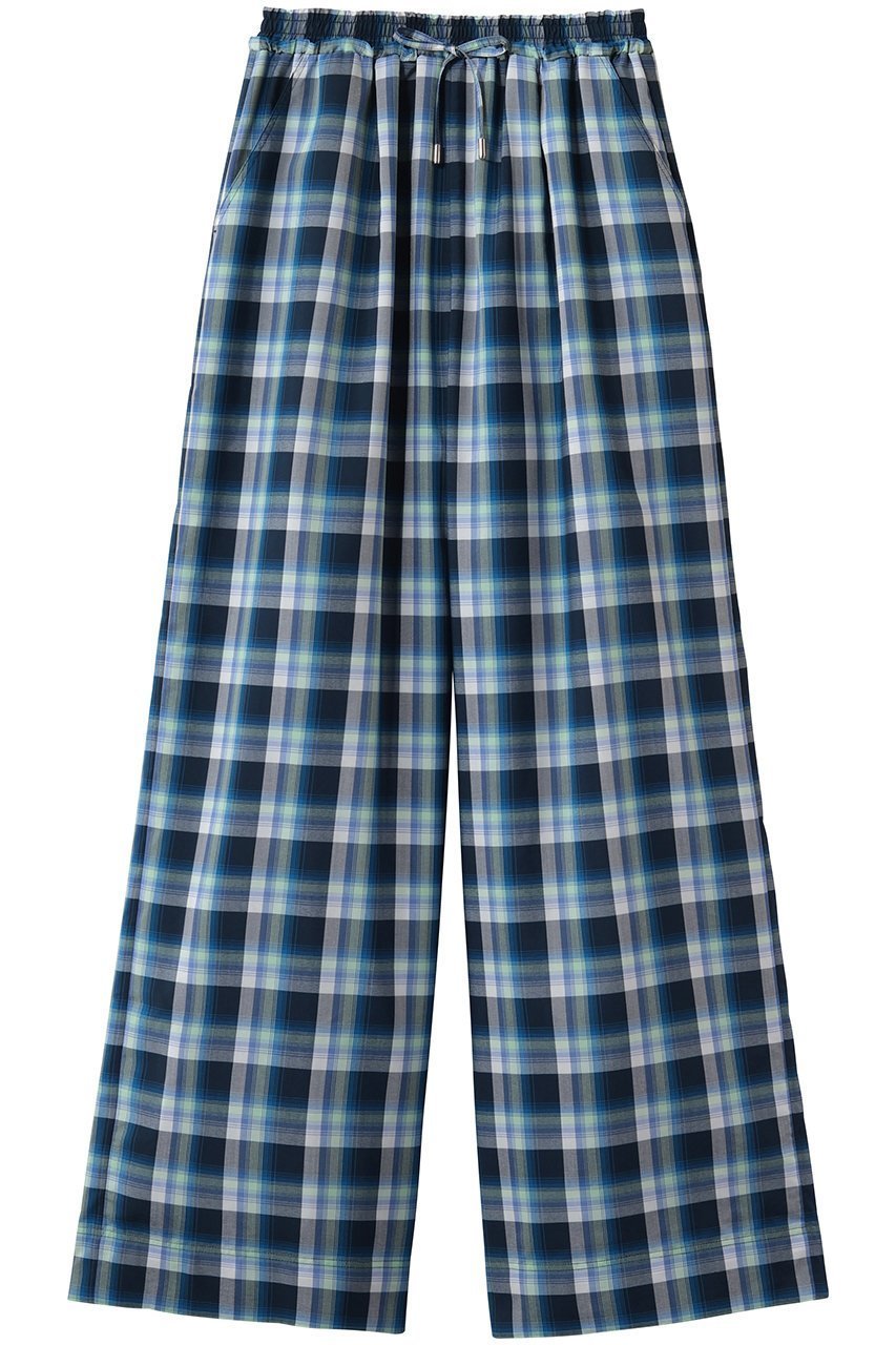 【メゾンスペシャル/MAISON SPECIAL】のMulti-Color Easy Check Pants/マルチカラーイージーチェックパンツ インテリア・キッズ・メンズ・レディースファッション・服の通販 founy(ファウニー) 　ファッション　Fashion　レディースファッション　Fashion for Women　パンツ　Pants & Trousers　チェック　Check, Plaid, Tartan　ロング　Long, Long-Length　NVY(ネイビー)|ID: prp329100004894652 ipo3291000000036589189