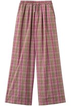 【メゾンスペシャル/MAISON SPECIAL】のMulti-Color Easy Check Pants/マルチカラーイージーチェックパンツ 大人の最旬トレンドファッション＆コーディネート founy(ファウニー) ファッション Fashion レディースファッション Fashion for Women パンツ Pants & Trousers チェック Check, Plaid, Tartan ロング Long, Long-Length thumbnail PNK(ピンク)|ID: prp329100004894652 ipo3291000000036589190
