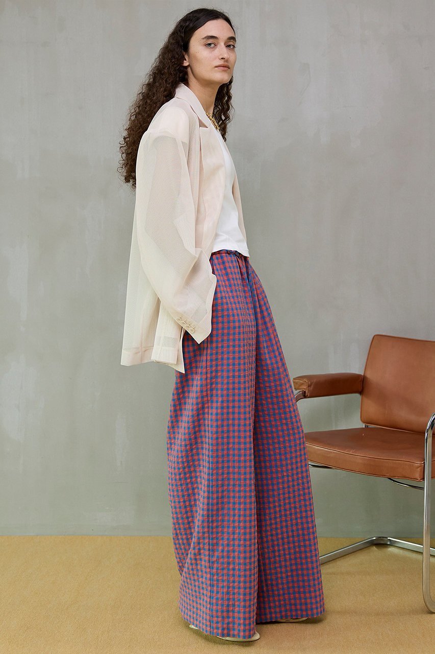 【メゾンスペシャル/MAISON SPECIAL】のMulti-Color Easy Check Pants/マルチカラーイージーチェックパンツ 大人の最旬トレンドファッション＆コーディネート founy(ファウニー) 　ファッション　Fashion　レディースファッション　Fashion for Women　パンツ　Pants & Trousers　チェック　Check, Plaid, Tartan　ロング　Long, Long-Length　other-7|ID: prp329100004894652 ipo3291000000036643868
