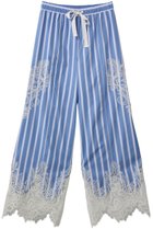 【メゾンスペシャル/MAISON SPECIAL】のStriped Lace Pants/ワイドスカラップレースパンツ 人気、トレンドファッション・服の通販 founy(ファニー) ファッション Fashion レディースファッション Fashion for Women パンツ Pants & Trousers ストライプ Stripe, Striped Pattern リラックス Relax, Relaxed Fit レース Lace, Lace Fabric ワイド Wide, Wide Fit 再入荷 Restock / Back in Stock thumbnail BLU(ブルー)|ID: prp329100004894660 ipo3291000000036589285