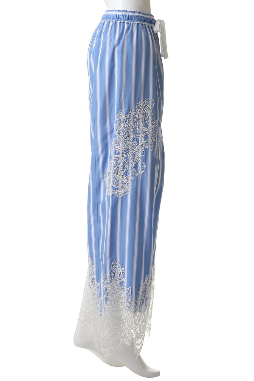 【メゾンスペシャル/MAISON SPECIAL】のStriped Lace Pants/ワイドスカラップレースパンツ 人気、トレンドファッション・服の通販 founy(ファニー) ファッション Fashion レディースファッション Fashion for Women パンツ Pants & Trousers ストライプ Stripe, Striped Pattern リラックス Relax, Relaxed Fit レース Lace, Lace Fabric ワイド Wide, Wide Fit 再入荷 Restock / Back in Stock other-3|ID: prp329100004894660 ipo3291000000036589288