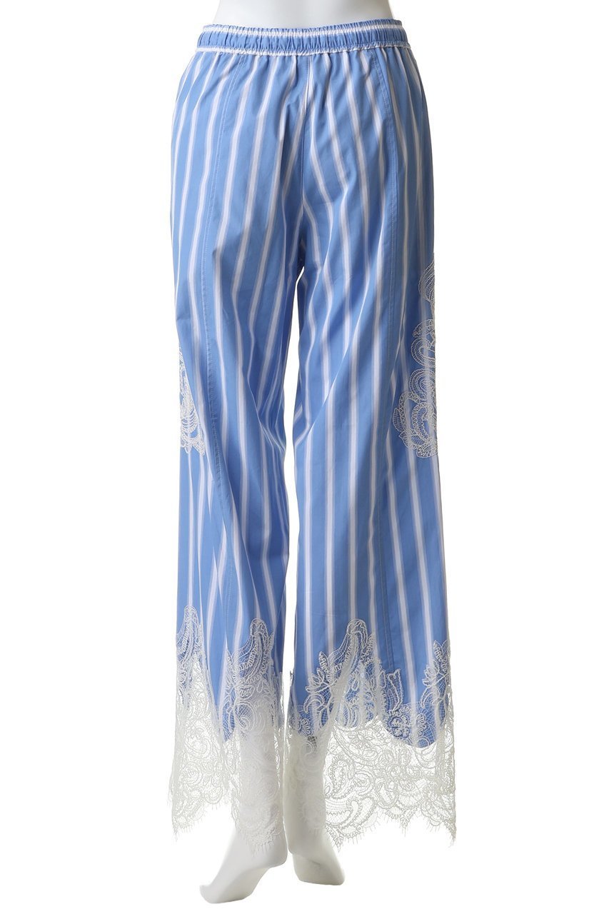 【メゾンスペシャル/MAISON SPECIAL】のStriped Lace Pants/ワイドスカラップレースパンツ 人気、トレンドファッション・服の通販 founy(ファニー) ファッション Fashion レディースファッション Fashion for Women パンツ Pants & Trousers ストライプ Stripe, Striped Pattern リラックス Relax, Relaxed Fit レース Lace, Lace Fabric ワイド Wide, Wide Fit 再入荷 Restock / Back in Stock other-4|ID: prp329100004894660 ipo3291000000036589289