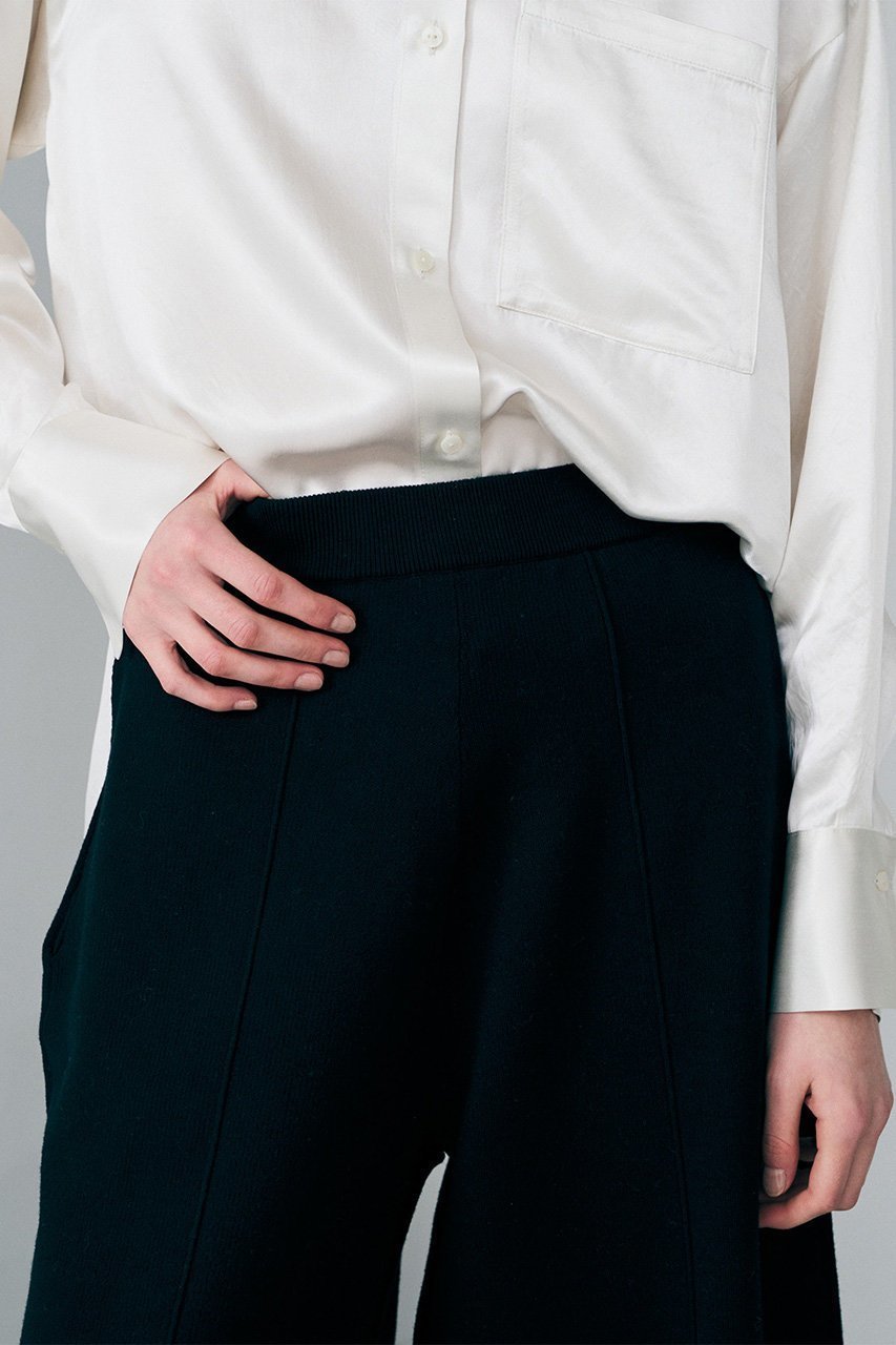 【アンクレイヴ/uncrave】のスウェットライクニット パンツ 大人の最旬トレンドファッション＆コーディネート founy(ファウニー) 　ファッション　Fashion　レディースファッション　Fashion for Women　パンツ　Pants & Trousers　センター　Center, Center Line　フレア　Flare, Flared　ワイド　Wide, Wide Fit　other-8|ID: prp329100004894669 ipo3291000000036615246