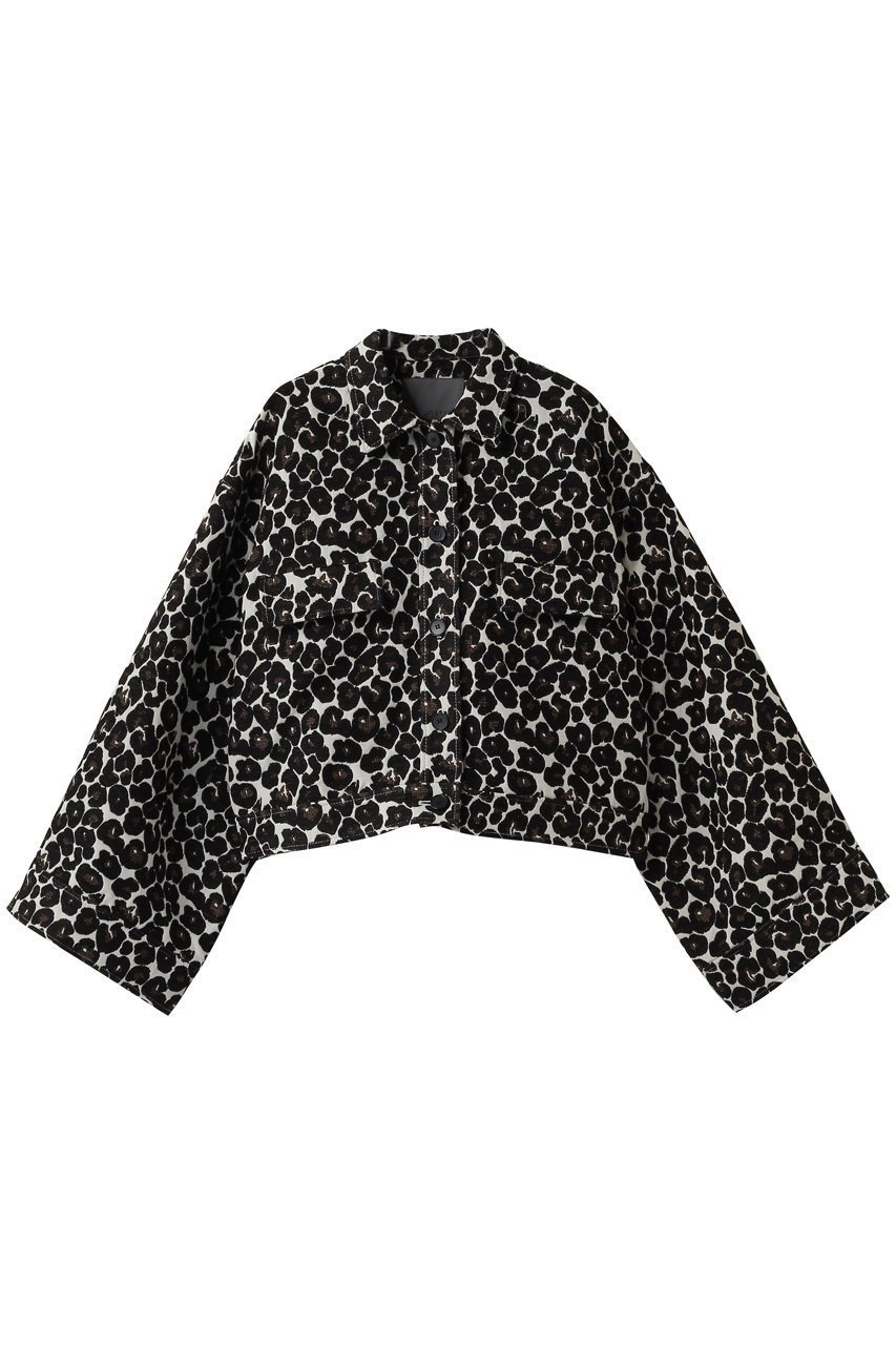 【アンクレイヴ/uncrave】のレオパードジャガード ブルゾン インテリア・キッズ・メンズ・レディースファッション・服の通販 founy(ファウニー) 　ファッション　Fashion　レディースファッション　Fashion for Women　アウター　Coat / Outerwear Collection　レディースジャケット・軽アウター　Jackets　ブルゾンジャケット・スポーティアウター　Blouson Jackets　アクリル　Acrylic Material　ショート　Short, Short Length　ジャカード／ジャガード　Jacquard, Woven Pattern　ジャケット　Jacket, Outerwear　ダメージ　Distressed, Destroyed　バランス　Balance, Style Balance　ブルゾン　Blouson, Bomber Jacket　レオパード　Leopard, Animal Print　レオパード|ID: prp329100004894672 ipo3291000000036952831