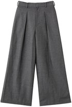 【アルアバイル/allureville】のシャークスキンワイドパンツ 大人の最旬トレンドファッション＆コーディネート founy(ファウニー) ファッション Fashion レディースファッション Fashion for Women パンツ Pants & Trousers おすすめ Recommended / Our Picks ストレッチ Stretch, Stretchy Fabric セットアップ Set-Up, Coordinated Outfit ツイル Twist, Twisted Detail マニッシュ Mannish, Boyish ワイド Wide, Wide Fit thumbnail ブラック|ID: prp329100004894688 ipo3291000000036589571