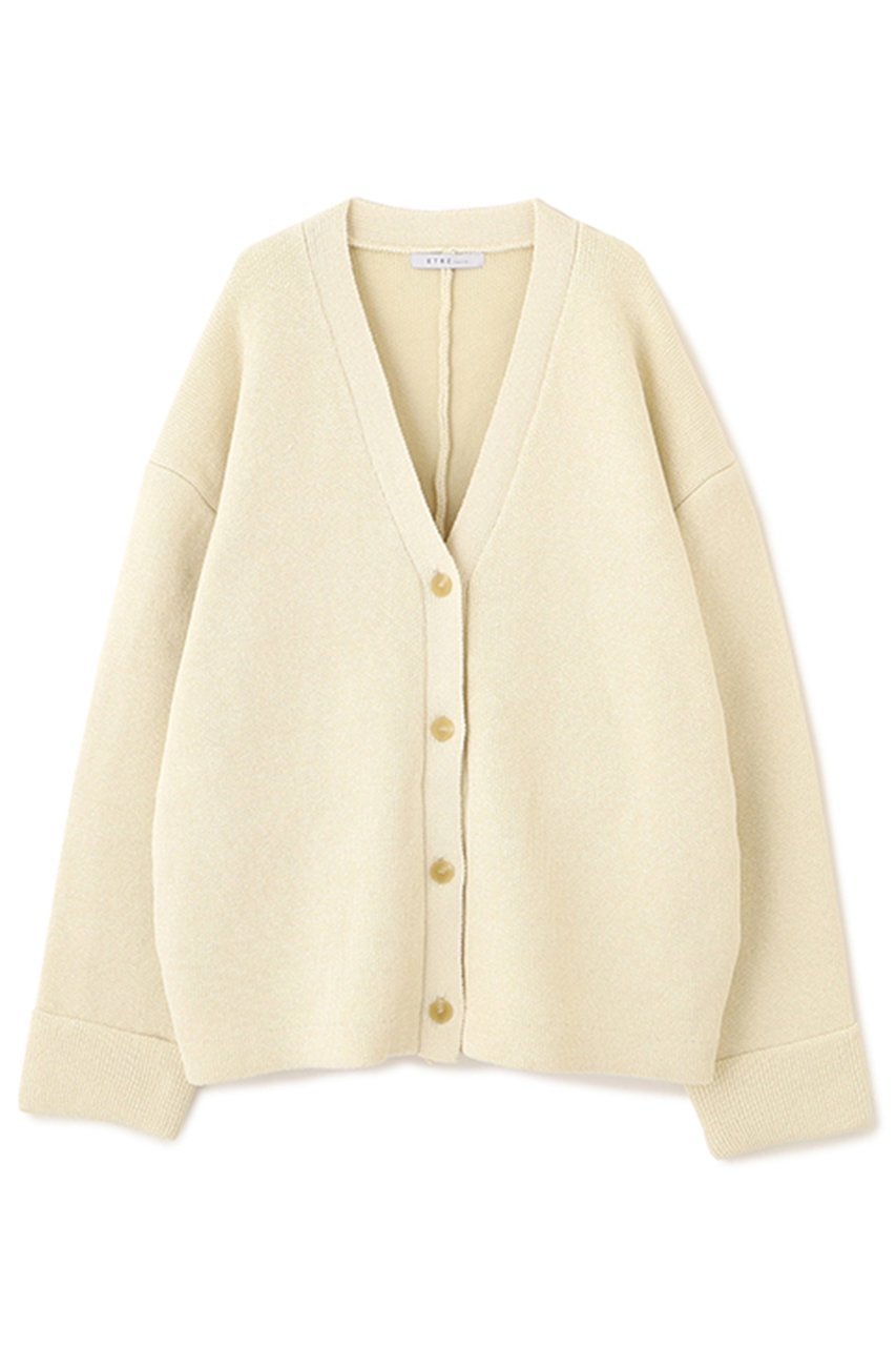 【エトレトウキョウ/ETRE TOKYO】のダブルフェイスVネックニットカーディガン 人気、トレンドファッション・服の通販 founy(ファニー) 　ファッション　Fashion　レディースファッション　Fashion for Women　トップス・カットソー　Cut & Sew Tops　ニット　Knit Tops & Sweaters　カーディガン・羽織り　Layered Style Cardigans　Vネックトップス　V-Neck Tops / V-Cut Neckline Shirts　カーディガン　Cardigan, Knitwear　ジャケット　Jacket, Outerwear　スラックス　Slacks, Dress Pants　ダブル　Double, Double-Breasted　バランス　Balance, Style Balance　フェイス　Face, Facial Design　フォルム　Silhouette, Form　リラックス　Relax, Relaxed Fit　ワイド　Wide, Wide Fit　other-8|ID: prp329100004894700 ipo3291000000036615320