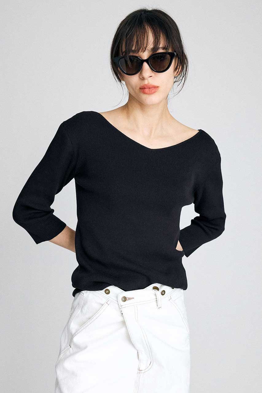 【ブリル/BRILL】の【raspail】Vネックプルオーバー 人気、トレンドファッション・服の通販 founy(ファニー) 　ファッション　Fashion　レディースファッション　Fashion for Women　トップス・カットソー　Cut & Sew Tops　ニット　Knit Tops & Sweaters　カジュアルプルオーバー・ニットトップス　Pullovers & Knit Tops / Casual Pullovers　Vネックトップス　V-Neck Tops / V-Cut Neckline Shirts　コレクション　Collection, Seasonal Line　デコルテ　Décolleté, Neckline　ベーシック　Basic, Essential　モダン　Modern, Contemporary　新作・新入荷　New Arrivals / New In　other-5|ID: prp329100004894713 ipo3291000000036589806