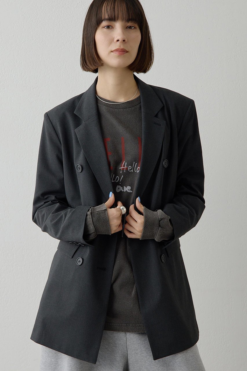 【ウィムガゼット/Whim Gazette】のストレッチジャケット インテリア・キッズ・メンズ・レディースファッション・服の通販 founy(ファニー) ファッション Fashion レディースファッション Fashion for Women アウター Coat / Outerwear Collection レディースジャケット・軽アウター Jackets おすすめ Recommended / Our Picks シンプル Simple, Minimal ジャケット Jacket, Outerwear ストレッチ Stretch, Stretchy Fabric チャコールグレー|ID: prp329100004894728 ipo3291000000036589949