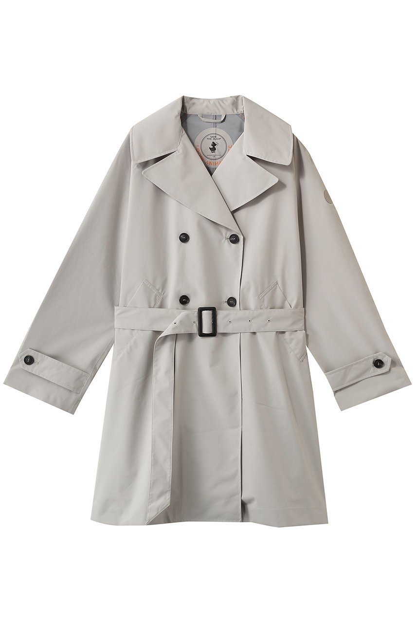 【セーブ ザ ダック/SAVE THE DUCK】のLIVIA D42662W DARK22 リサイクルポリエステルトレンチコート 人気、トレンドファッション・服の通販 founy(ファニー) 　ファッション　Fashion　レディースファッション　Fashion for Women　アウター　Coat / Outerwear Collection　コート・ロングコート・ピーコート　Long Coats, Peacoats & More　トレンチコート / 春秋の定番アウター　Trench Coats　ロング　Long, Long-Length　エレガント 上品　Elegant　 other-1|ID: prp329100004894731 ipo3291000000036589976