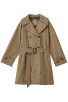 【セーブ ザ ダック/SAVE THE DUCK】のLIVIA D42662W DARK22 リサイクルポリエステルトレンチコート 人気、トレンドファッション・服の通販 founy(ファニー) ファッション Fashion レディースファッション Fashion for Women アウター Coat / Outerwear Collection コート・ロングコート・ピーコート Long Coats, Peacoats & More トレンチコート / 春秋の定番アウター Trench Coats ロング Long, Long-Length エレガント 上品 Elegant thumbnail カーキブラウン|ID: prp329100004894731 ipo3291000000036589978