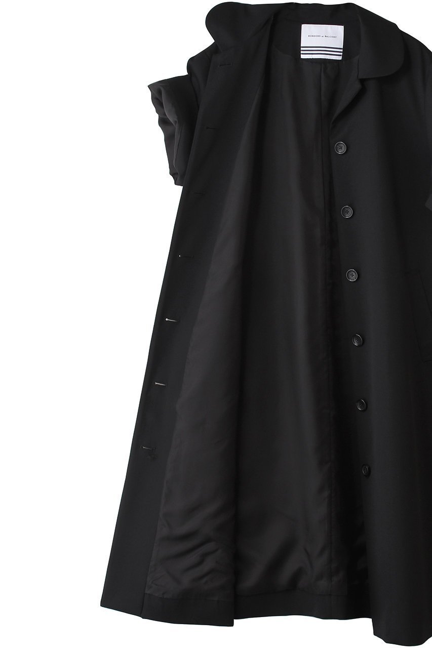 【ボーダーズ アット バルコニー/BORDERS at BALCONY】のショートスリーブコート 人気、トレンドファッション・服の通販 founy(ファニー) 　ファッション　Fashion　レディースファッション　Fashion for Women　アウター　Coat / Outerwear Collection　コート・ロングコート・ピーコート　Long Coats, Peacoats & More　おすすめ　Recommended / Our Picks　ドレス　Dress, One-Piece　ロング　Long, Long-Length　エレガント 上品　Elegant　other-6|ID: prp329100004894735 ipo3291000000036590019