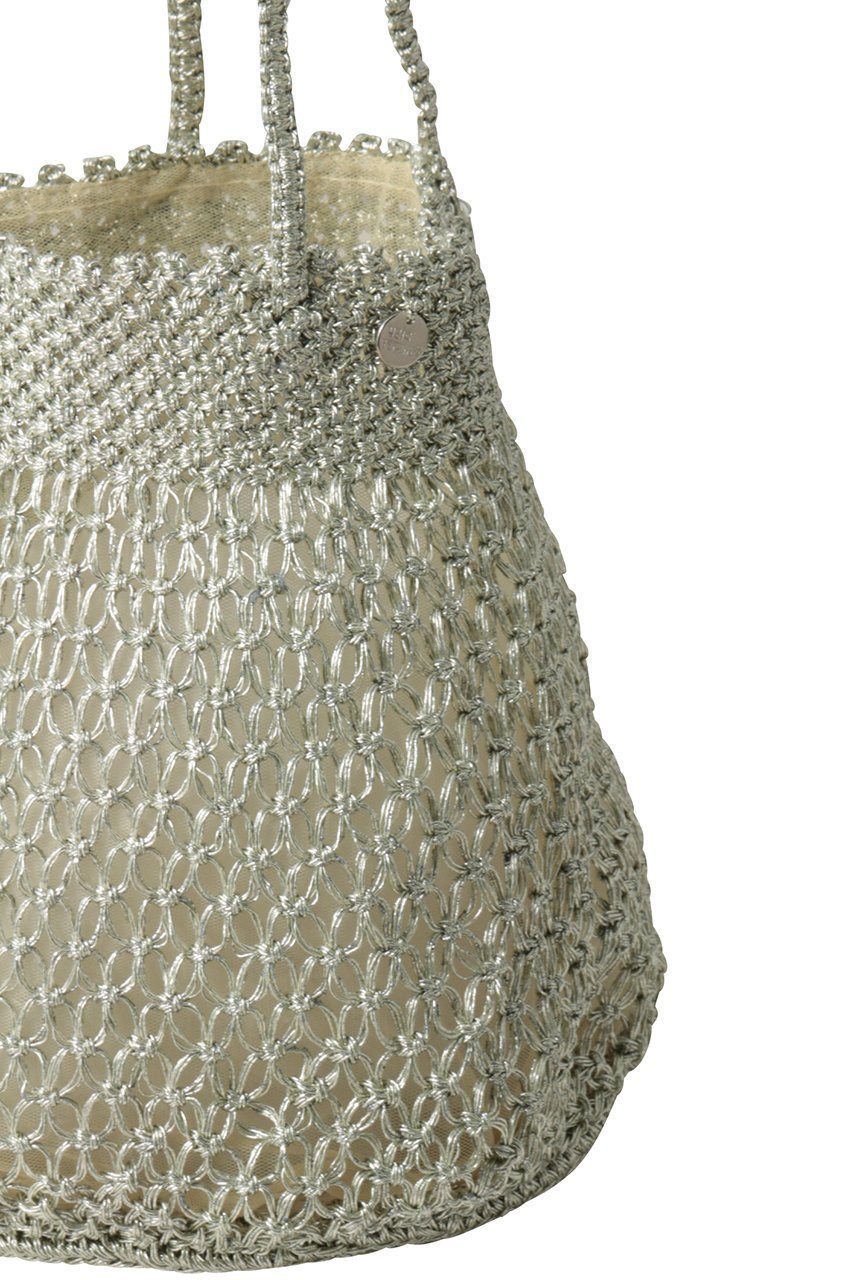 【ヌキテパ/NE QUITTEZ PAS】のMETALLIC MACRAME トートバッグ 大人の最旬トレンドファッション＆コーディネート founy(ファウニー) 　ファッション　Fashion　レディースファッション　Fashion for Women　バッグ　Bags　インド　Indian Textile　オケージョン　Occasion Wear　サークル　Circle, Round Design　フォルム　Silhouette, Form　再入荷　Restock / Back in Stock　other-4|ID: prp329100004894738 ipo3291000000036887422