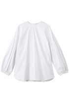 【ジェイドット/j.】の高密度タイプライター パフ袖ブラウス 人気、トレンドファッション・服の通販 founy(ファニー) ファッション Fashion レディースファッション Fashion for Women トップス・カットソー Cut & Sew Tops シャツ・ブラウス・オフィスカジュアル Elegant Blouses & Button-Ups スラックス Slacks, Dress Pants スリーブ Sleeve, Long Sleeve / Short Sleeve タイプライター Typewriter Fabric, Crisp Cotton ダウン Down, Puffer デニム Denim, Jeans Material フェミニン Feminine, Girly ロング Long, Long-Length thumbnail ホワイト|ID: prp329100004894741 ipo3291000000036590062