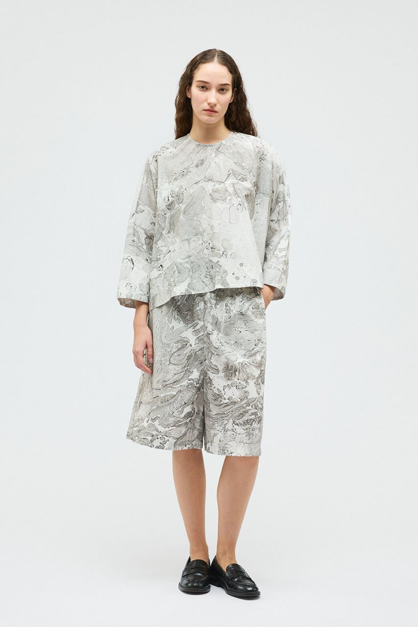 【ミズイロ インド/mizuiro ind】のmarble print culotte PT パンツ 人気、トレンドファッション・服の通販 founy(ファニー) ファッション Fashion レディースファッション Fashion for Women スカート Skirts パンツ Pants & Trousers シンプル Simple, Minimal フレア Flare, Flared マーブル Marble, Marble Pattern ワイド Wide, Wide Fit other-7|ID: prp329100004894744 ipo3291000000036590087