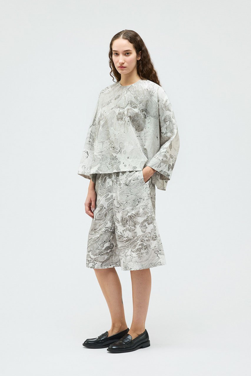 【ミズイロ インド/mizuiro ind】のmarble print culotte PT パンツ 人気、トレンドファッション・服の通販 founy(ファニー) ファッション Fashion レディースファッション Fashion for Women スカート Skirts パンツ Pants & Trousers シンプル Simple, Minimal フレア Flare, Flared マーブル Marble, Marble Pattern ワイド Wide, Wide Fit other-8|ID: prp329100004894744 ipo3291000000036590088