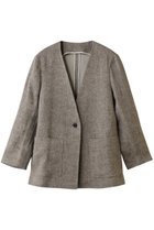 【カレンソロジー/Curensology】のダブルリネンジャケット ベージュ|ID: prp329100004894746 ipo3291000000036953411