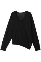 【スタニングルアー/STUNNING LURE】のrウールシルクUネック ブラック|ID: prp329100004894749 ipo3291000000036590132