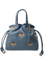 【その他のブランド/Other】のレザー刺繍トートバッグ ブルーグレー|ID: prp329100004894754 ipo3291000000036590174