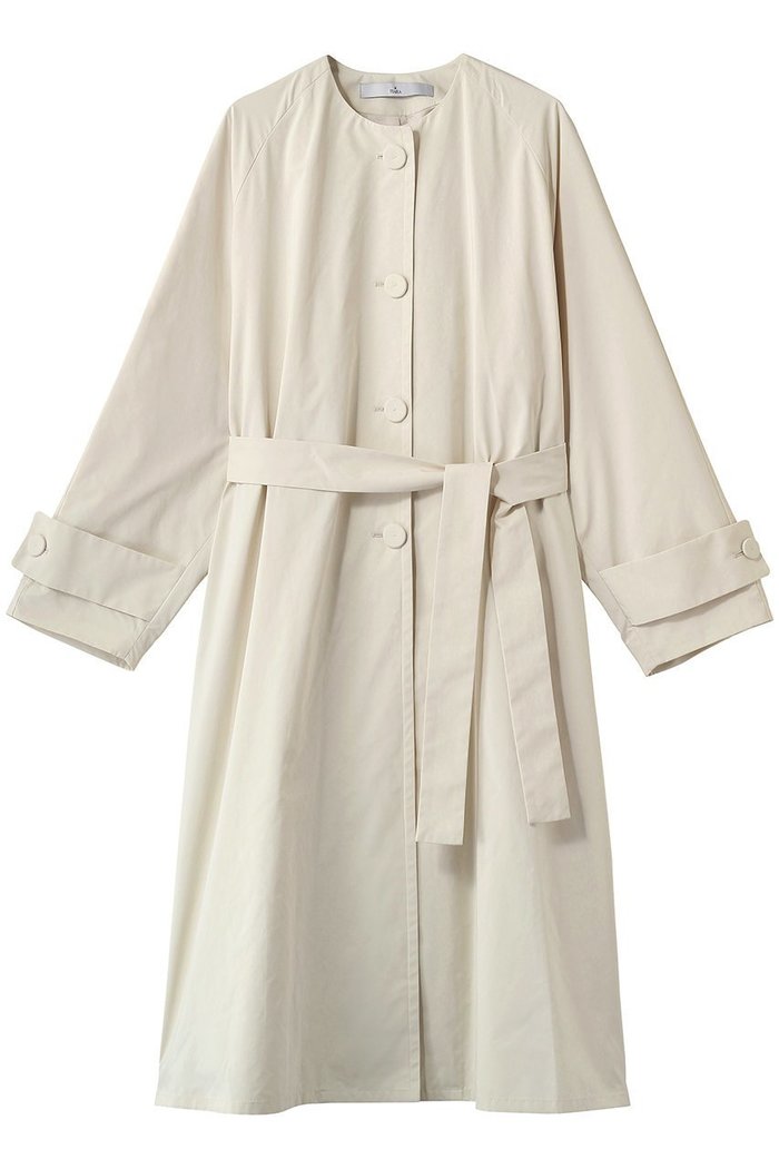 【ティアラ/Tiara】のノーカラーコート インテリア・キッズ・メンズ・レディースファッション・服の通販 founy(ファニー) https://founy.com/ ファッション Fashion レディースファッション Fashion for Women アウター Coat / Outerwear Collection コート・ロングコート・ピーコート Long Coats, Peacoats & More ビジネス 仕事 通勤 Business / Work / Commuting ロング Long, Long-Length エレガント 上品 Elegant |ID: prp329100004894755 ipo3291000000036590182