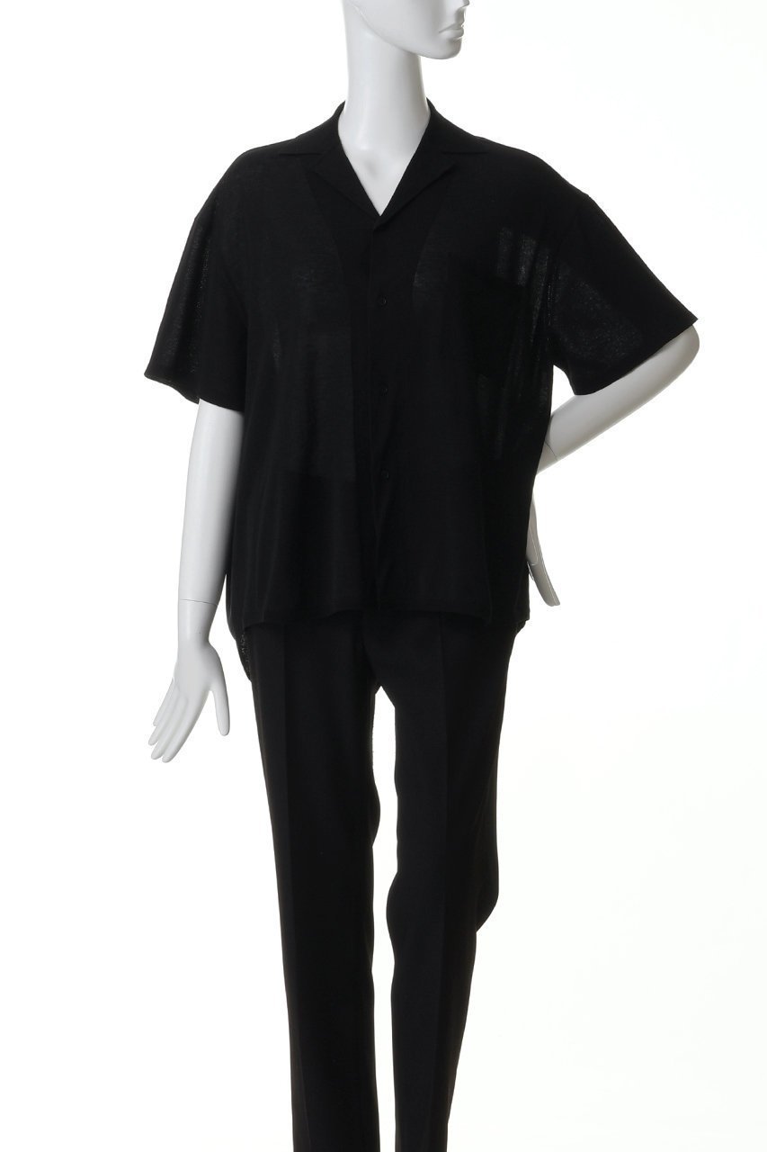 【エイトン/ATON】のHIGH TWIST コットン ニット シャツ 人気、トレンドファッション・服の通販 founy(ファニー) 　ファッション　Fashion　レディースファッション　Fashion for Women　トップス・カットソー　Cut & Sew Tops　ニット　Knit Tops & Sweaters　シャツ・ブラウス・オフィスカジュアル　Elegant Blouses & Button-Ups　カジュアルプルオーバー・ニットトップス　Pullovers & Knit Tops / Casual Pullovers　ドレープ　Drape, Draping Fabric　ボトム　Bottoms, Lower Wear　ポケット　Pocket, Pocket Detail　ヨーク　Yoke, Yoke Design　吸水　Absorbent, Quick-Dry　夏　Summer　新作・新入荷　New Arrivals / New In　羽織　Haori, Light Jacket　other-2|ID: prp329100004894768 ipo3291000000036590388