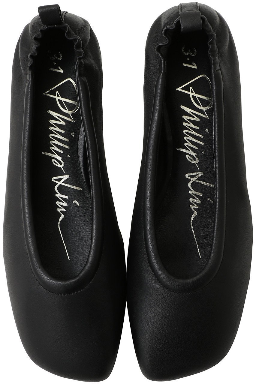 【スリーワン フィリップリム/3.1 Phillip Lim】のストレッチバック バレフラットシューズ インテリア・キッズ・メンズ・レディースファッション・服の通販 founy(ファニー) ファッション Fashion レディースファッション Fashion for Women バッグ Bags シューズ Shoes, Footwear ストレッチ Stretch, Stretchy Fabric バレエ Ballet, Ballet Style フィット Fit, Slim Fit フォルム Silhouette, Form フラット Flat, Flat Shoes 新作・新入荷 New Arrivals / New In ブラック|ID: prp329100004894780 ipo3291000000036590573