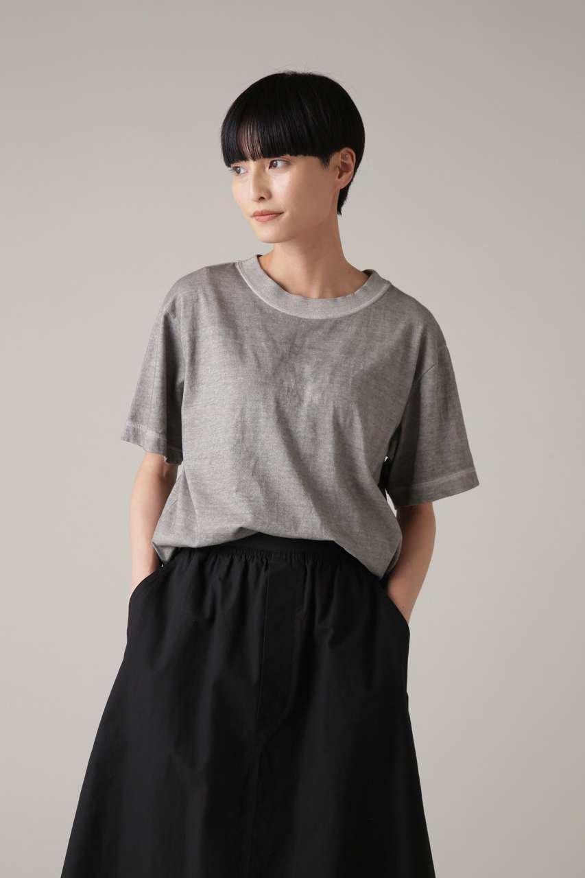 【マーガレットハウエル/MARGARET HOWELL】のRECYCLED COTTON JERSEY 人気、トレンドファッション・服の通販 founy(ファニー) ファッション Fashion レディースファッション Fashion for Women トップス・カットソー Cut & Sew Tops シャツ・ブラウス・オフィスカジュアル Elegant Blouses & Button-Ups ロングTシャツ・Tシャツ Longline T-Shirts & Tees カットソー・ベーシックTシャツ Cut-and-Sewn Tops / Stretch Tees & Basics キャラクター Character, Licensed Characters ショート Short, Short Length スリーブ Sleeve, Long Sleeve / Short Sleeve バランス Balance, Style Balance リラックス Relax, Relaxed Fit 新作・新入荷 New Arrivals / New In other-1|ID: prp329100004894787 ipo3291000000036590620