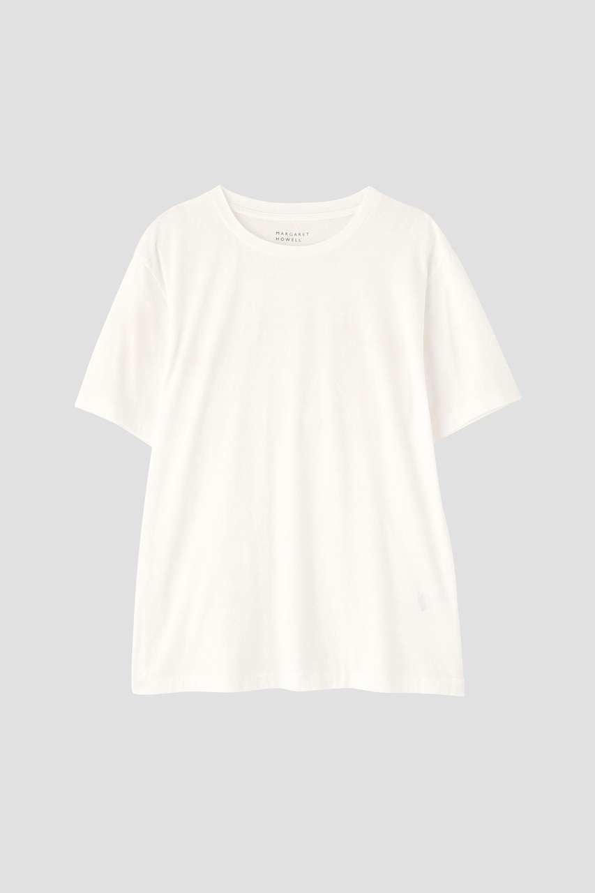 【マーガレットハウエル/MARGARET HOWELL】のSUPERFINE COTTON JERSEY TOP 人気、トレンドファッション・服の通販 founy(ファニー) 　ファッション　Fashion　レディースファッション　Fashion for Women　トップス・カットソー　Cut & Sew Tops　シャツ・ブラウス・オフィスカジュアル　Elegant Blouses & Button-Ups　ロングTシャツ・Tシャツ　Longline T-Shirts & Tees　カットソー・ベーシックTシャツ　Cut-and-Sewn Tops / Stretch Tees & Basics　なめらか　Smooth, Silky Texture　ショート　Short, Short Length　シンプル　Simple, Minimal　スリーブ　Sleeve, Long Sleeve / Short Sleeve　フィット　Fit, Slim Fit　ベーシック　Basic, Essential　リラックス　Relax, Relaxed Fit　新作・新入荷　New Arrivals / New In　other-4|ID: prp329100004894790 ipo3291000000036590651