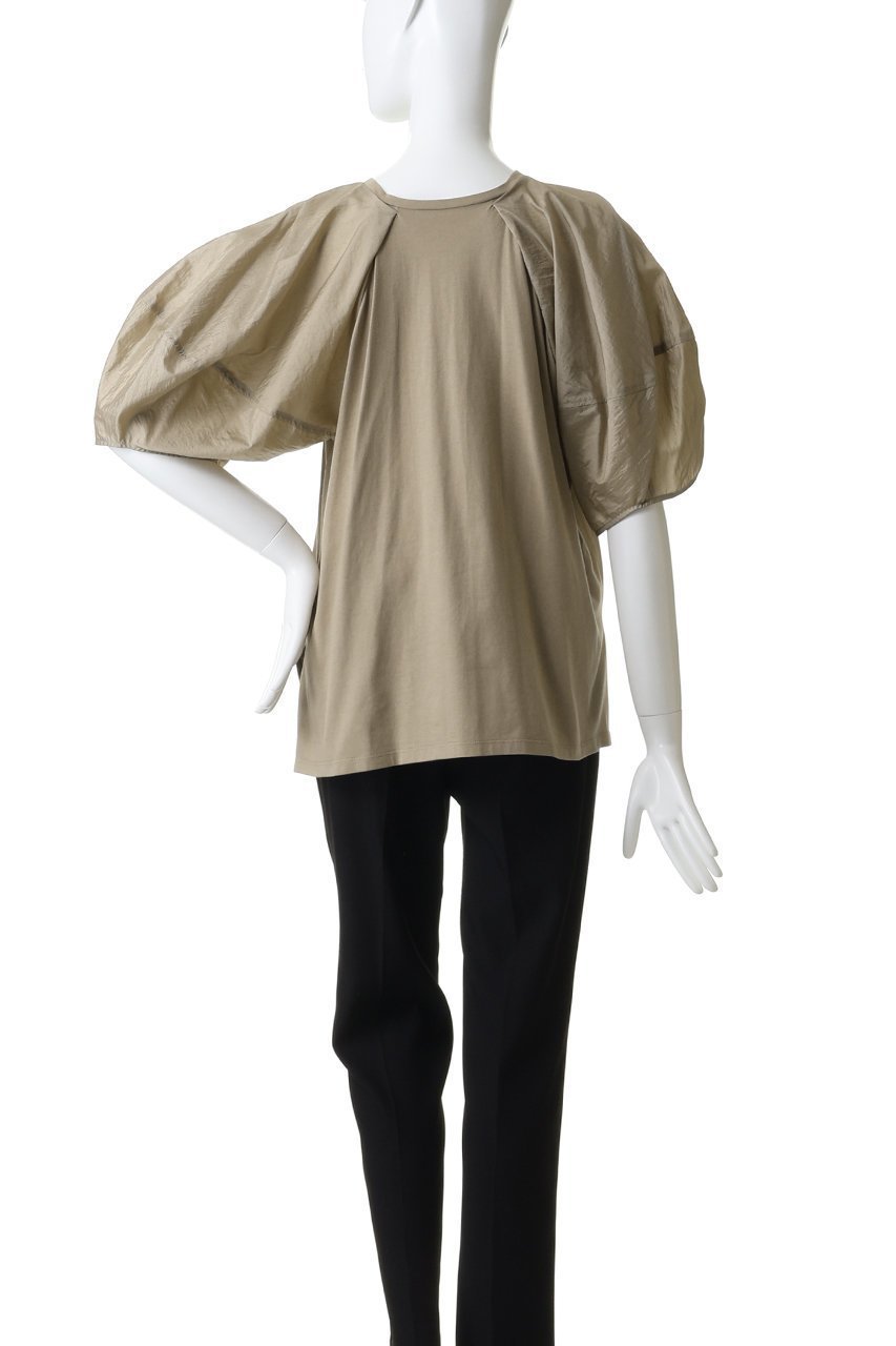 【ランバン オン ブルー/LANVIN en Bleu】のコクーンスリーブコンビカットソー 人気、トレンドファッション・服の通販 founy(ファニー) ファッション Fashion レディースファッション Fashion for Women トップス・カットソー Cut & Sew Tops シャツ・ブラウス・オフィスカジュアル Elegant Blouses & Button-Ups ロングTシャツ・Tシャツ Longline T-Shirts & Tees カットソー・ベーシックTシャツ Cut-and-Sewn Tops / Stretch Tees & Basics カットソー Cut and Sewn Top ショート Short, Short Length シンプル Simple, Minimal スリーブ Sleeve, Long Sleeve / Short Sleeve ヘムライン Hemline, Bottom Cut ボトム Bottoms, Lower Wear 新作・新入荷 New Arrivals / New In other-4|ID: prp329100004894793 ipo3291000000036615514