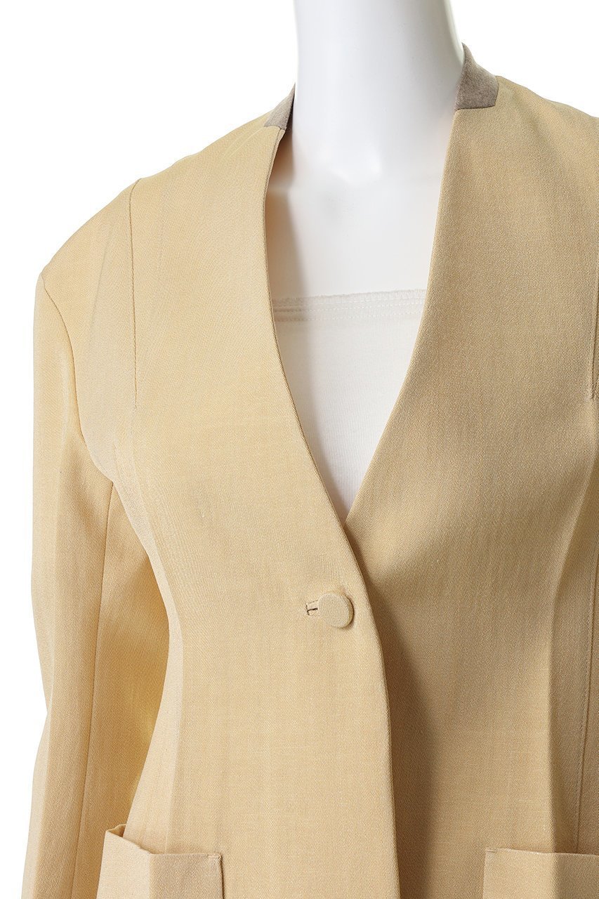 【バウト/BOWTE】のITALIAN FABRIC SLUB YARN NCL JACKET 人気、トレンドファッション・服の通販 founy(ファニー) ファッション Fashion レディースファッション Fashion for Women アウター Coat / Outerwear Collection レディースジャケット・軽アウター Jackets イタリア Italy オケージョン Occasion Wear シンプル Simple, Minimal ジャケット Jacket, Outerwear フィット Fit, Slim Fit 新作・新入荷 New Arrivals / New In other-5|ID: prp329100004894797 ipo3291000000036590704