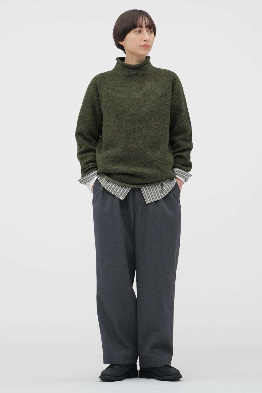 【マーガレットハウエル/MARGARET HOWELL】のDRY WOOL KNITWEAR 大人の最旬トレンドファッション＆コーディネート founy(ファウニー) 　ファッション　Fashion　レディースファッション　Fashion for Women　トップス・カットソー　Cut & Sew Tops　ニット　Knit Tops & Sweaters　カジュアルプルオーバー・ニットトップス　Pullovers & Knit Tops / Casual Pullovers　カットソー　Cut and Sewn Top　バランス　Balance, Style Balance　ボトム　Bottoms, Lower Wear　other-2|ID: prp329100004894805 ipo3291000000036590769