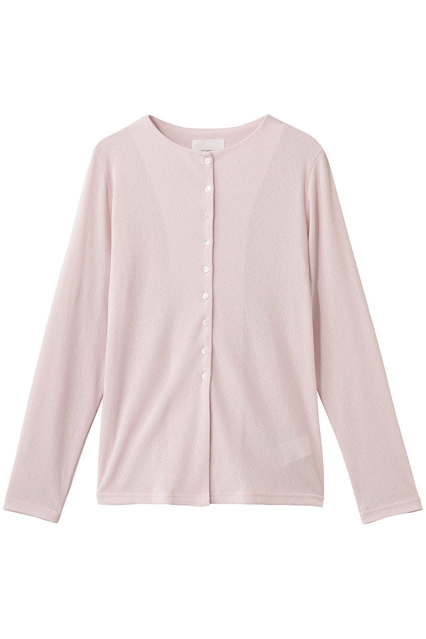 【ミディウミソリッド/MIDIUMISOLID】のc/neck long CD カーディガン インテリア・キッズ・メンズ・レディースファッション・服の通販 founy(ファニー) ファッション Fashion レディースファッション Fashion for Women トップス・カットソー Cut & Sew Tops カーディガン・羽織り Layered Style Cardigans シャツ・ブラウス・オフィスカジュアル Elegant Blouses & Button-Ups ロングTシャツ・Tシャツ Longline T-Shirts & Tees カットソー・ベーシックTシャツ Cut-and-Sewn Tops / Stretch Tees & Basics カーディガン Cardigan, Knitwear シアー Sheer, See-Through シンプル Simple, Minimal スリット Slit, Slit Detail 新作・新入荷 New Arrivals / New In pink|ID: prp329100004894837 ipo3291000000036591010