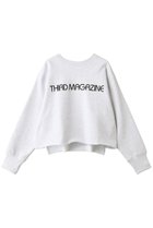 【サードマガジン/THIRD MAGAZINE】のロゴプリントボクシースウェット 人気、トレンドファッション・服の通販 founy(ファニー) ファッション Fashion レディースファッション Fashion for Women トップス・カットソー Cut & Sew Tops シャツ・ブラウス・オフィスカジュアル Elegant Blouses & Button-Ups レディースパーカー・カジュアルフーディー Casual Hoodies & Sweatshirts ロングTシャツ・Tシャツ Longline T-Shirts & Tees スウェット・クルーネックトップス Sweatshirts & Crewnecks / Relaxed Fit Sweat Tops カットソー・ベーシックTシャツ Cut-and-Sewn Tops / Stretch Tees & Basics おすすめ Recommended / Our Picks クロップド Cropped, Short Length 新作・新入荷 New Arrivals / New In thumbnail 杢グレー|ID: prp329100004894841 ipo3291000000036591038