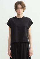 【プレインピープル/PLAIN PEOPLE】のスパイラルジャージTシャツ 人気、トレンドファッション・服の通販 founy(ファニー) ファッション Fashion レディースファッション Fashion for Women トップス・カットソー Cut & Sew Tops シャツ・ブラウス・オフィスカジュアル Elegant Blouses & Button-Ups ロングTシャツ・Tシャツ Longline T-Shirts & Tees カットソー・ベーシックTシャツ Cut-and-Sewn Tops / Stretch Tees & Basics なめらか Smooth, Silky Texture ショート Short, Short Length スリーブ Sleeve, Long Sleeve / Short Sleeve フレンチ French, French Style ボトム Bottoms, Lower Wear 新作・新入荷 New Arrivals / New In thumbnail ブラック|ID: prp329100004894846 ipo3291000000036591078
