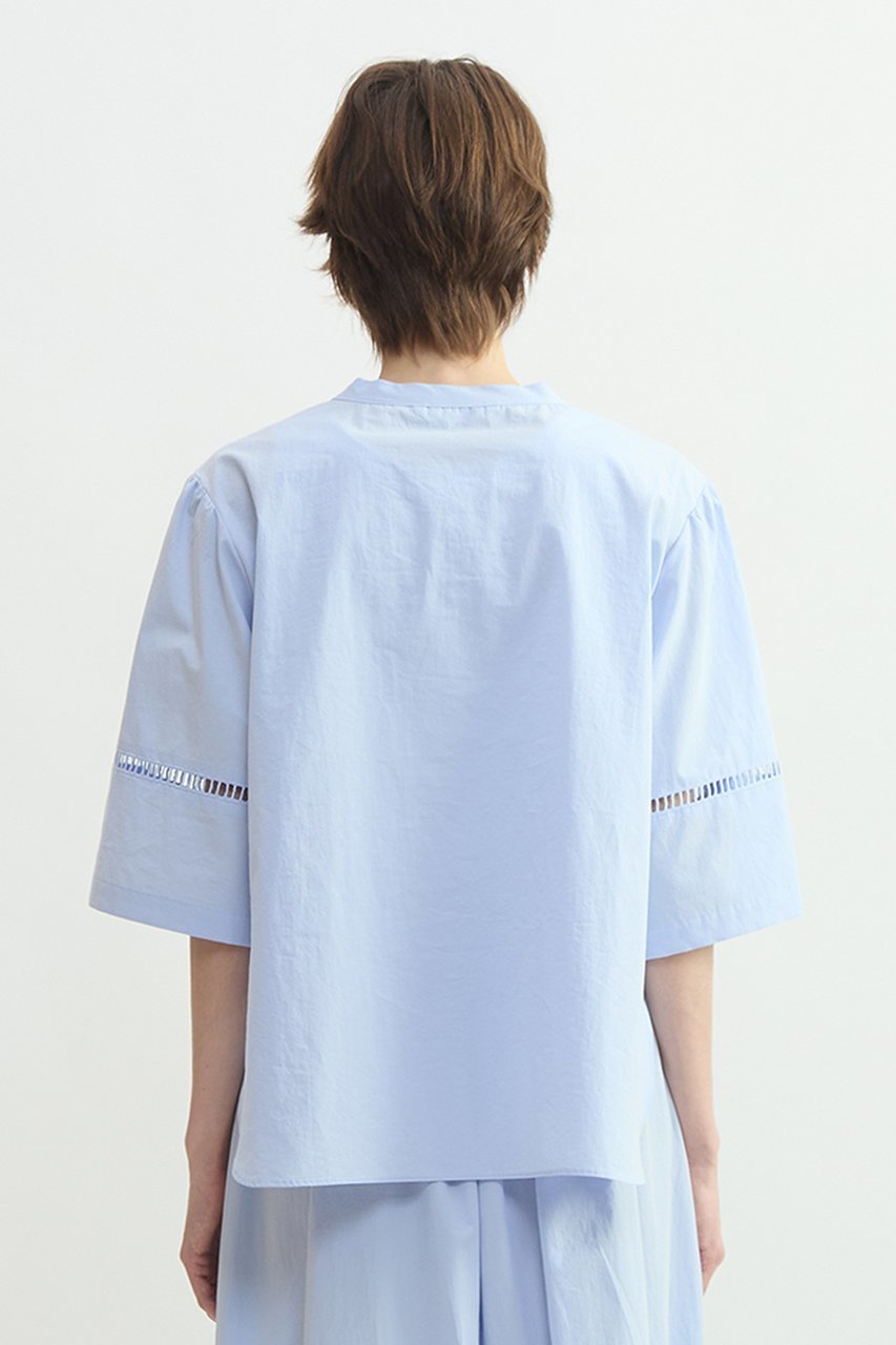 【プレインピープル/PLAIN PEOPLE】のオーガニックタイプライタークルーネックプルオーバー 人気、トレンドファッション・服の通販 founy(ファニー) ファッション Fashion レディースファッション Fashion for Women トップス・カットソー Cut & Sew Tops シャツ・ブラウス・オフィスカジュアル Elegant Blouses & Button-Ups ロングTシャツ・Tシャツ Longline T-Shirts & Tees カジュアルプルオーバー・ニットトップス Pullovers & Knit Tops / Casual Pullovers カットソー・ベーシックTシャツ Cut-and-Sewn Tops / Stretch Tees & Basics インド Indian Textile オーガニック Organic Cotton ショート Short, Short Length スリーブ Sleeve, Long Sleeve / Short Sleeve セットアップ Set-Up, Coordinated Outfit タイプライター Typewriter Fabric, Crisp Cotton レース Lace, Lace Fabric 新作・新入荷 New Arrivals / New In other-3|ID: prp329100004894847 ipo3291000000036591087