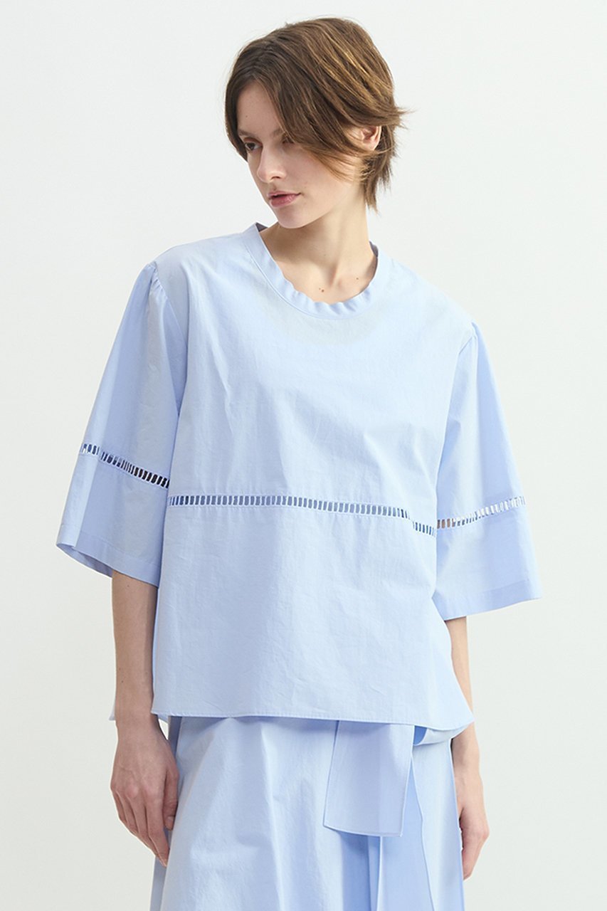 【プレインピープル/PLAIN PEOPLE】のオーガニックタイプライタークルーネックプルオーバー 人気、トレンドファッション・服の通販 founy(ファニー) ファッション Fashion レディースファッション Fashion for Women トップス・カットソー Cut & Sew Tops シャツ・ブラウス・オフィスカジュアル Elegant Blouses & Button-Ups ロングTシャツ・Tシャツ Longline T-Shirts & Tees カジュアルプルオーバー・ニットトップス Pullovers & Knit Tops / Casual Pullovers カットソー・ベーシックTシャツ Cut-and-Sewn Tops / Stretch Tees & Basics インド Indian Textile オーガニック Organic Cotton ショート Short, Short Length スリーブ Sleeve, Long Sleeve / Short Sleeve セットアップ Set-Up, Coordinated Outfit タイプライター Typewriter Fabric, Crisp Cotton レース Lace, Lace Fabric 新作・新入荷 New Arrivals / New In other-4|ID: prp329100004894847 ipo3291000000036591088