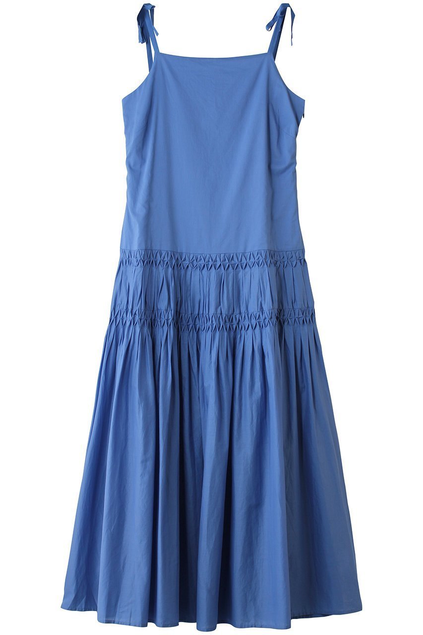 【マーレット/MERLETTE】のLAYAL ローウエスト切替 ギャザーロングキャミドレス 人気、トレンドファッション・服の通販 founy(ファニー) 　ファッション　Fashion　レディースファッション　Fashion for Women　ワンピース　Dresses　フォーマル・パーティードレス・結婚式用ドレス　Elegant & Casual Dresses　チュニック　Tunic Tops & Dresses　ショルダー　Shoulder, Shoulder Strap　チュニック　Tunic, Long Top　フェミニン　Feminine, Girly　リゾート　Resort, Vacation Style　リボン　Ribbon, Bow　ロング　Long, Long-Length　エレガント 上品　Elegant　切替　Switching, Contrast Panel　夏　Summer　新作・新入荷　New Arrivals / New In　 other-1|ID: prp329100004894860 ipo3291000000036591189