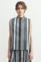【プレインピープル/PLAIN PEOPLE】のストライプノースリーブブラウス 人気、トレンドファッション・服の通販 founy(ファニー) ファッション Fashion レディースファッション Fashion for Women トップス・カットソー Cut & Sew Tops キャミソール&ノースリーブ Camisoles & Sleeveless Tops シャツ・ブラウス・オフィスカジュアル Elegant Blouses & Button-Ups ストライプ Stripe, Striped Pattern スリーブ Sleeve, Long Sleeve / Short Sleeve ノースリーブ Sleeveless, No-Sleeve フレンチ French, French Style モノトーン Monotone, Black and White エレガント 上品 Elegant 夏 Summer 新作・新入荷 New Arrivals / New In thumbnail ストライプ|ID: prp329100004894866 ipo3291000000036591242